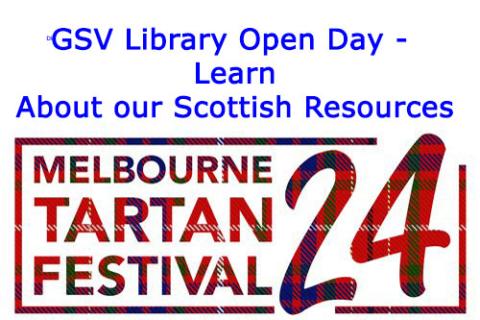 GSV Open Day in the Library - learn about Scottish resources